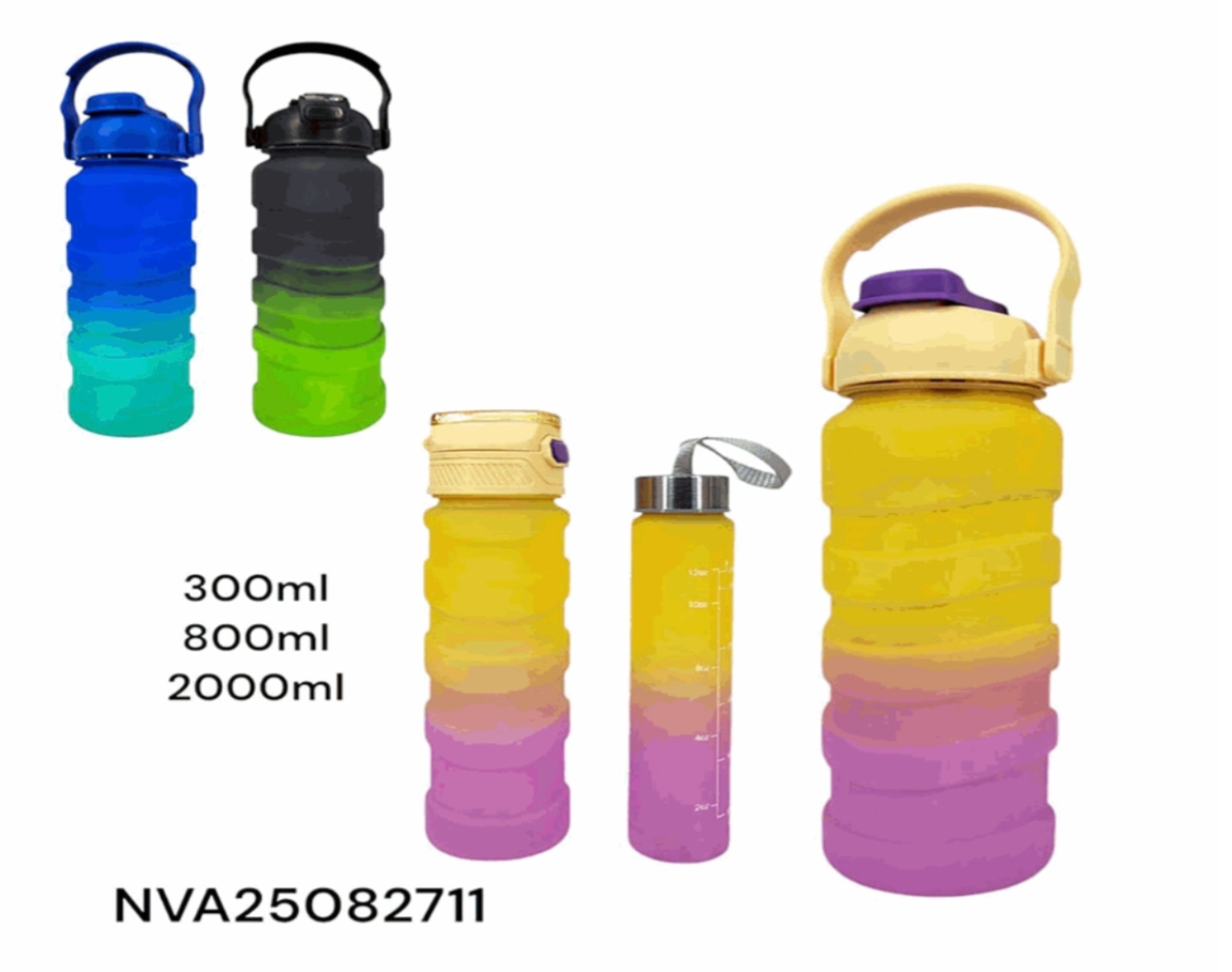NVA25082711
TERMO PLASTICO SET 3PCS 
300/800/2000ML