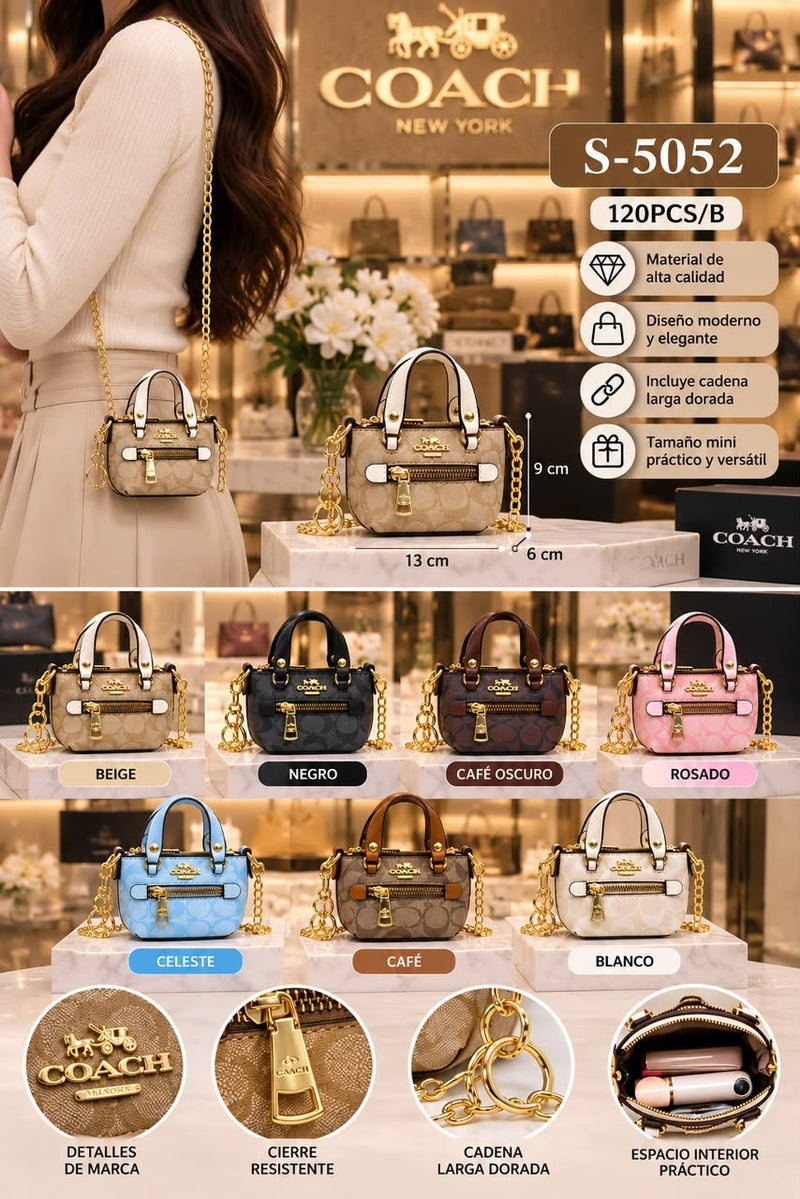 Mini cartera Coach de temporada