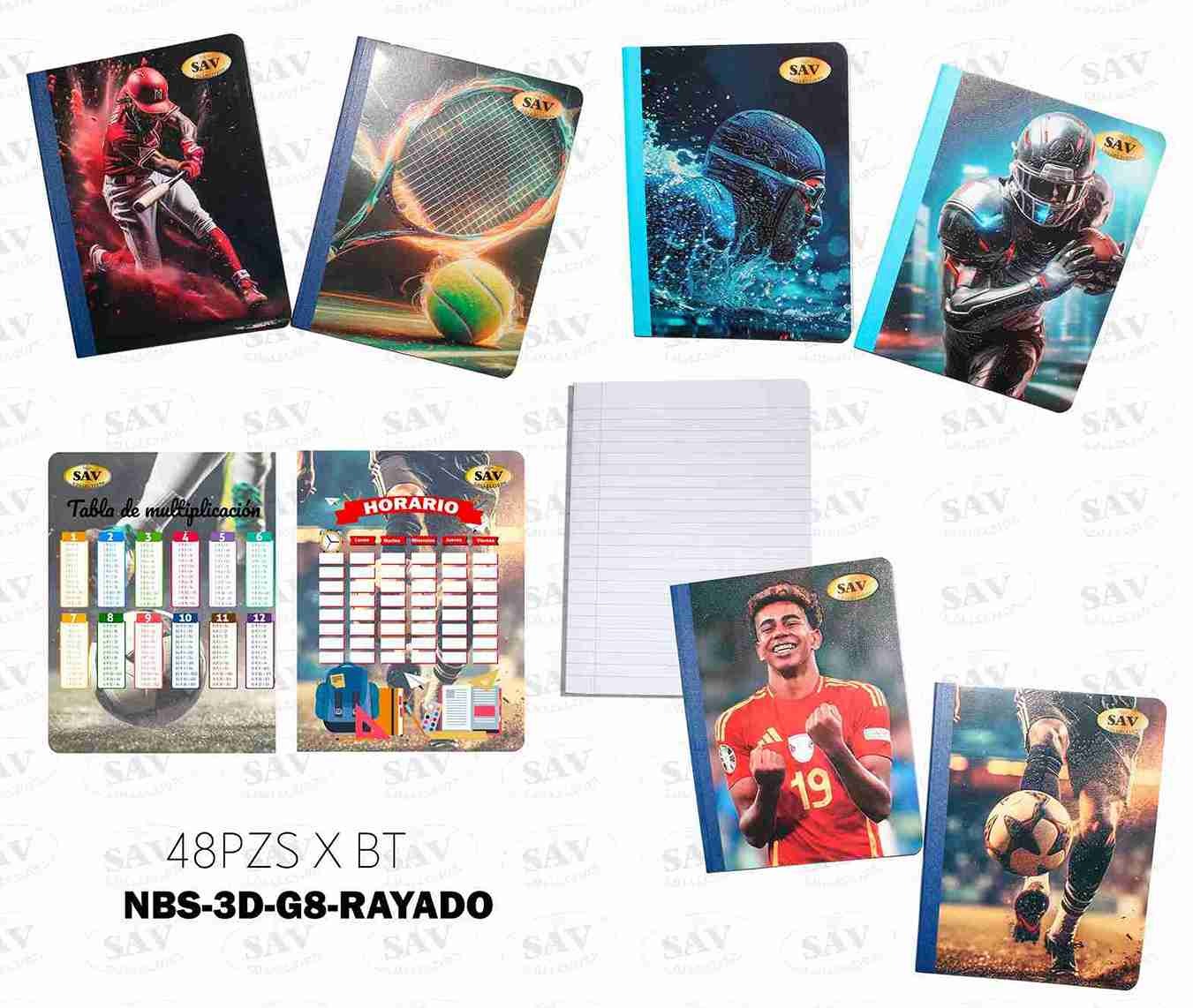 Cuaderno rayado