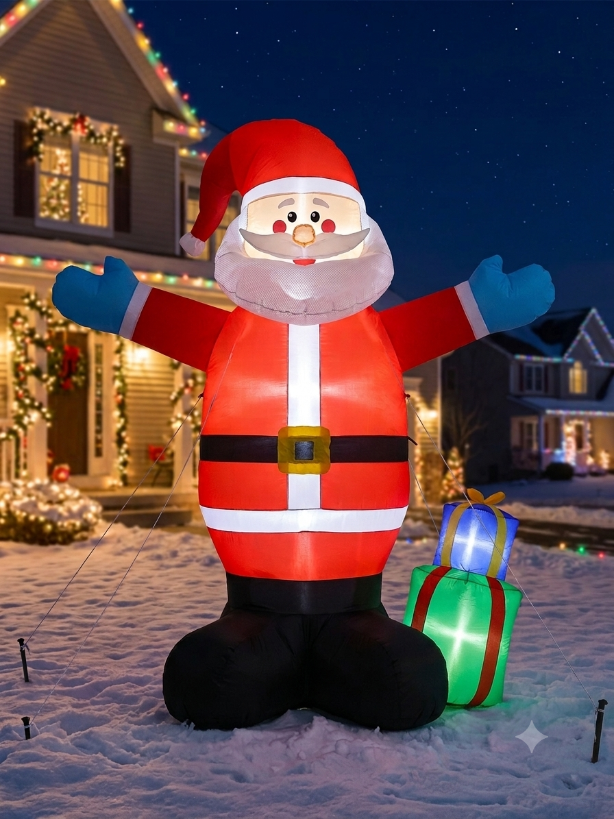 Inflable de Santa 150cm