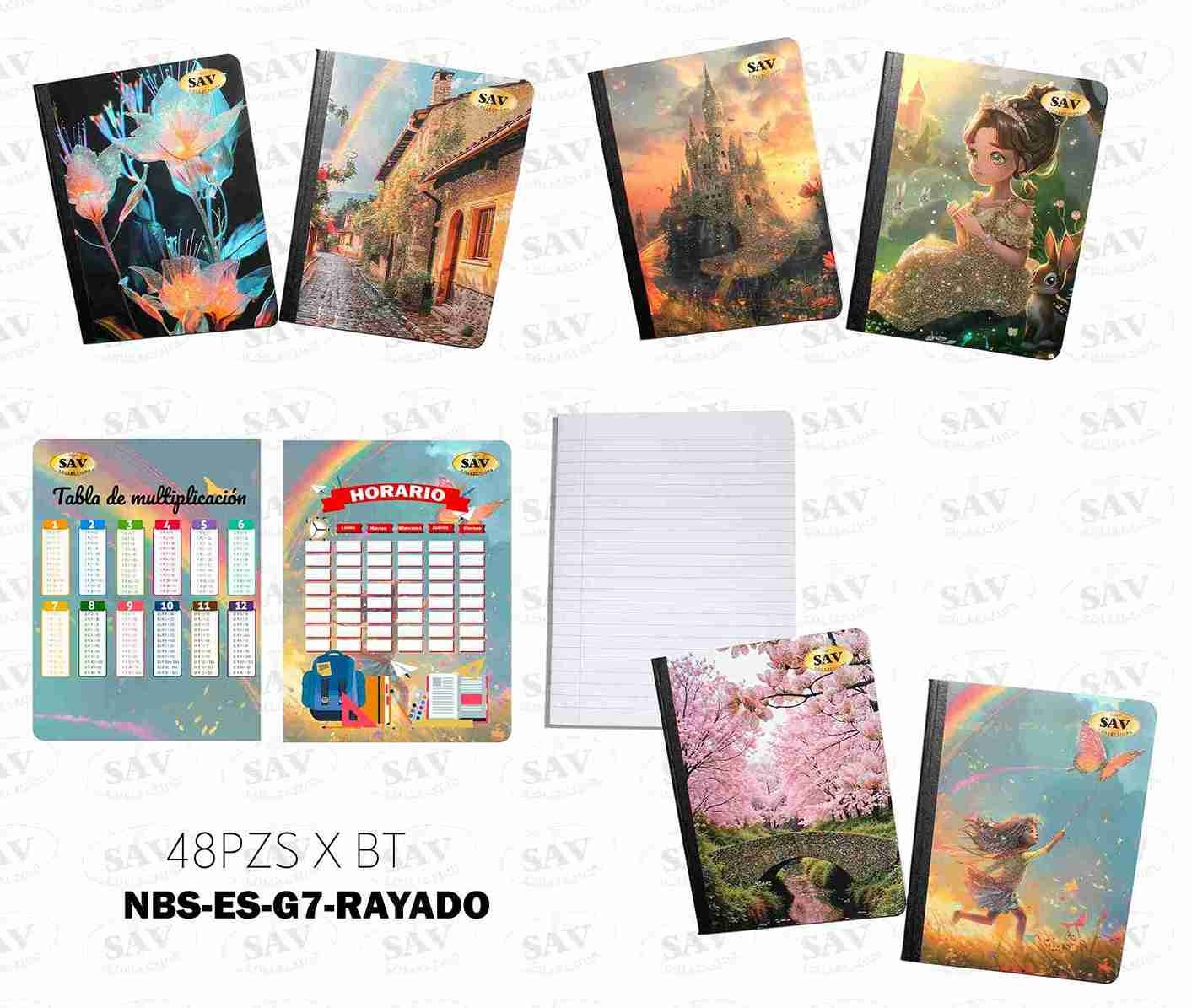 Cuaderno rayado