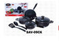 SAV-09CK 9 PCS OLLAS DE ALIMINIO