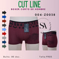 BOXER PIERNA CORTA PARA CABALLERO