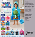 Toalla infantil con capucha