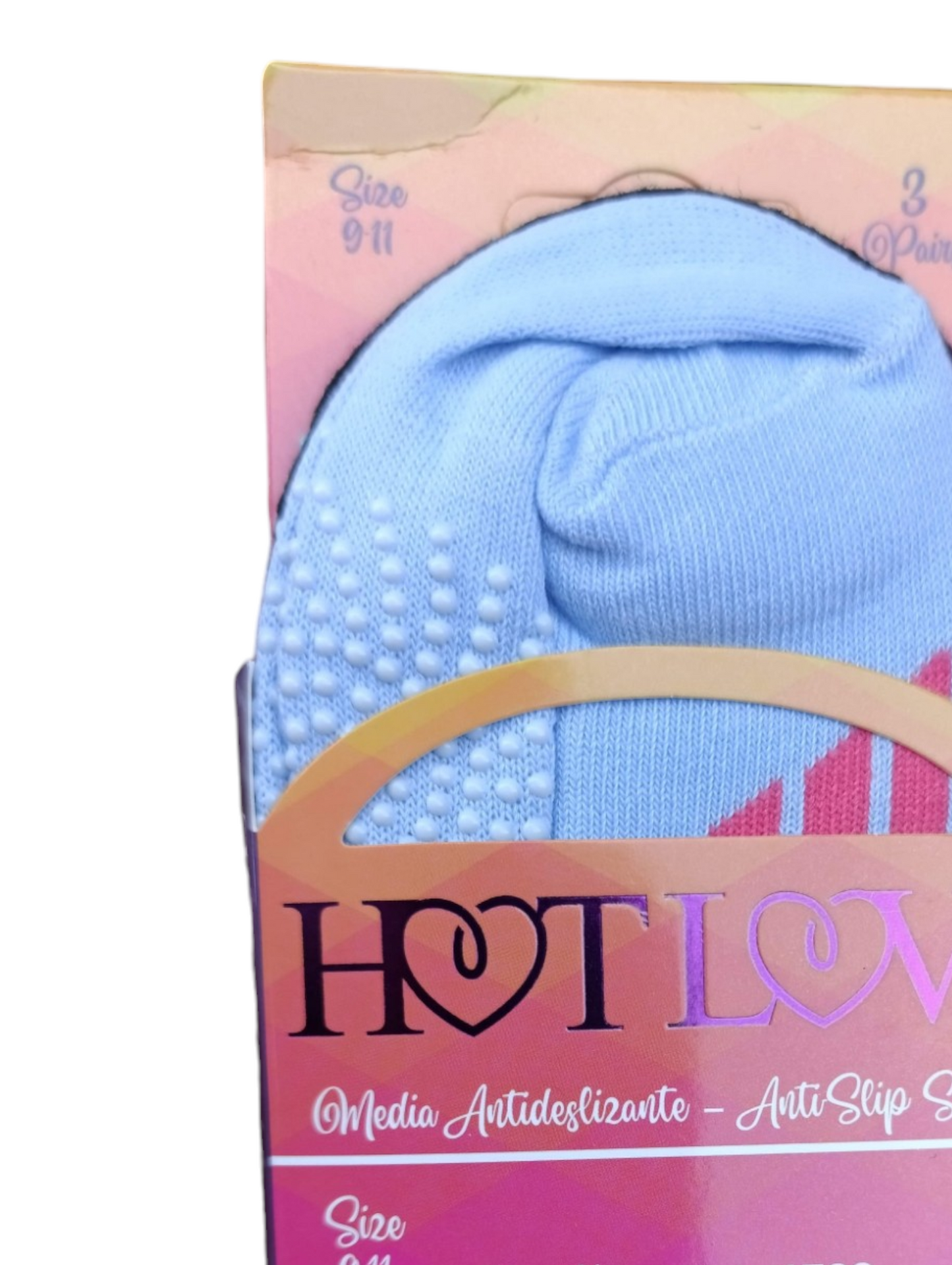 Puntera de dama con antideslizante